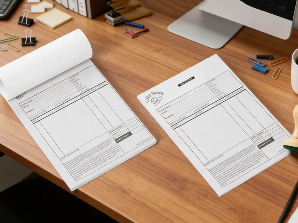 Bill books printing- Color and B&W Bill books Printing Online- Inkmonk