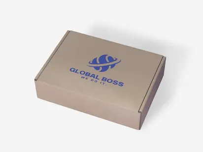 0abd Single Colour Brown Mailer Box